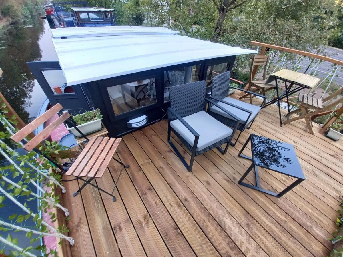 Appartement Atypique Independant Sur Peniche Metz Exterior foto